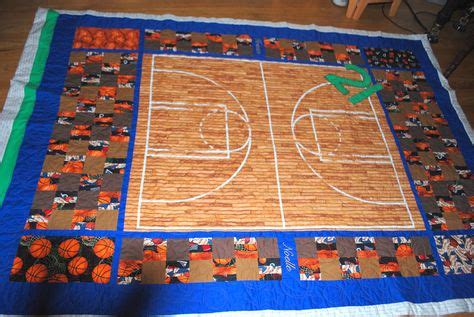 Basketball Court Quilt